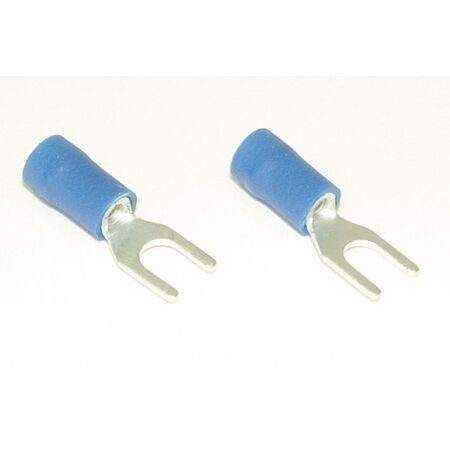 TERMINAL MERCH PK FORK SPADE BLUE SG M3 STUD [20]