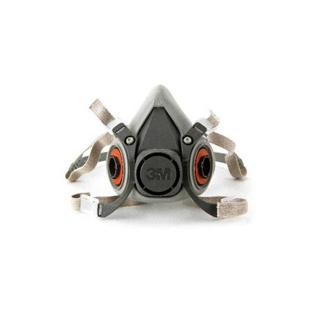 HALF MASK RESPIRATOR, MEDIUM REUSABLE, 6200
