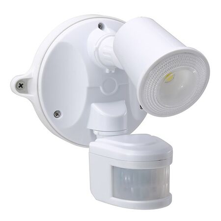 SINGLE 10W LED 5000K WH SENSOR QUICK CONNECT BASE 1000 LUMENS
