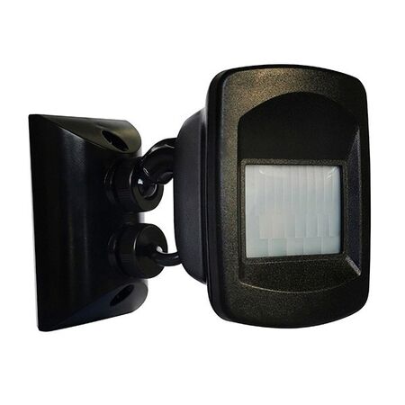 OUTDOOR MOTION INFRARED SENSOR 110 DEGREE IP65 BLACK