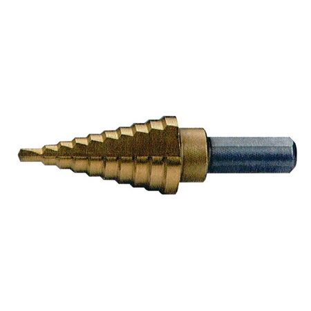 STEP DRILL BIT, 10 STEPS 4-22mm IN 2mm INCREMENTS