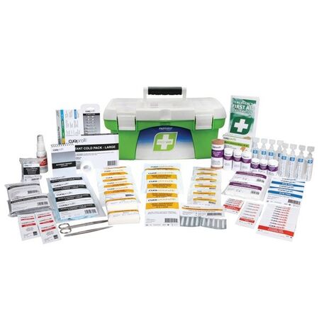 FIRST AID KIT, R2, WORKPLACE RESPONSE KIT, PLASTIC PORTABLE