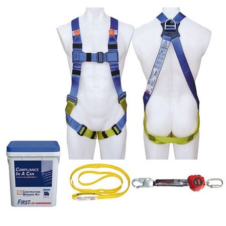 HARNESS KIT, CNSTRUCTN WORKER FRONT AND REAR ATTACHMENT