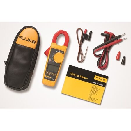 CLAMP METER 400A AC/DC, 600V TRMS FREQ. W/TEMP, MIN/MAX