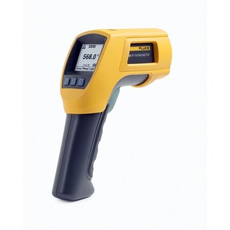 INFRARED & CONTACT THERMOMETER WITH USB PORT