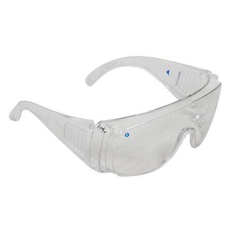 SAFETY GLASSES, VISITORS CLEAR OVER-SPEC
