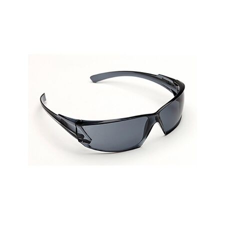 SAFETY GLASSES, SMOKE LENS ANTI-FOG, ANTI SCRATCH