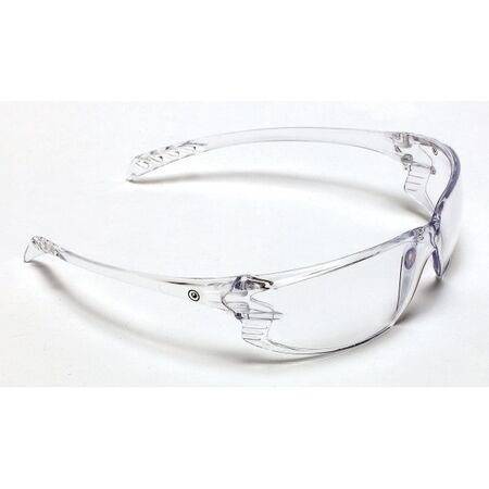 SAFETY GLASSES, CLEAR, QUANTUM
