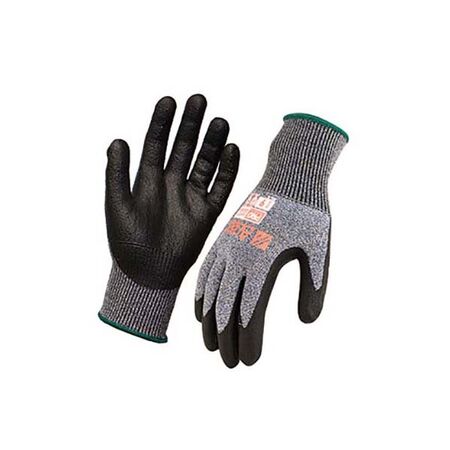 GLOVES, PU COATED PALM FOR CUT TEAR & ABRASION RESIST,SIZE-8