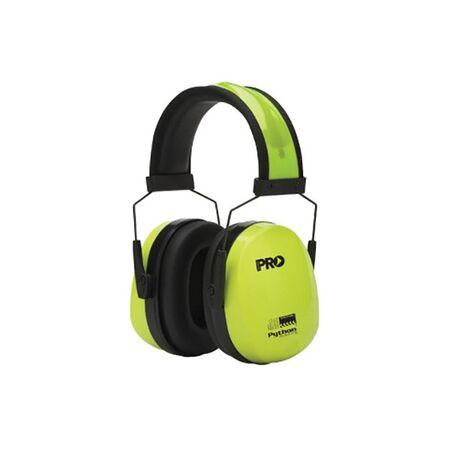 PYTHON EARMUFFS. CLASS 5 HI VIS, SLIM FIT