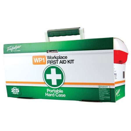 FIRST AID KIT, WORKPLACE LV1 IN POLYPROPYLENE CASE