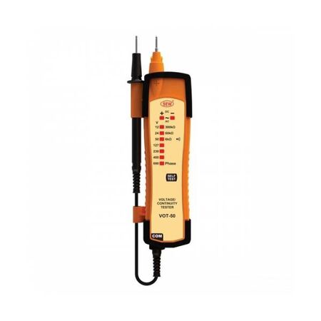 VOLTAGE & CONTINUITY TESTER WITH SELF TEST FUNCTION