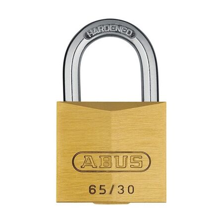 PADLOCK 65sr. 30mm BRASS KEYED ALIKE