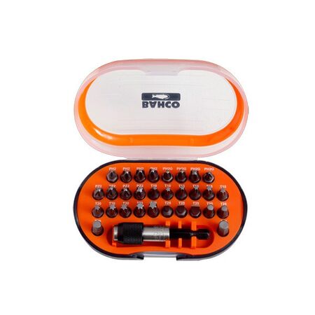 BIT SET, 31 PIECE PH, POZI, T, HEX, SLOTTED