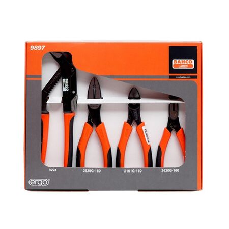 PLIER SET, 4 PIECE