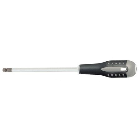SCREWDRIVER, HEX BALL END 222mm, BLADE 100mm, 3mm TIP