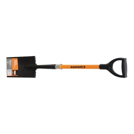SPADE, DIGGING, LONG FIBREGLASS HANDLE