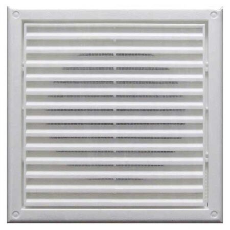 GRILLE, FIXED, WHITE, 125mm