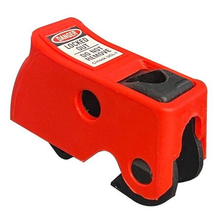 UNIVERSAL LOCKOUT DEVICE, RED TOOL FREE SUIT MCB's [2] PK