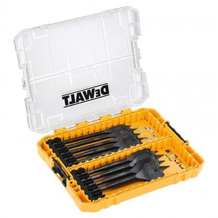 SPADE BIT SET, EXTREME IMPACT TOUGH CASE, 9 PIECE