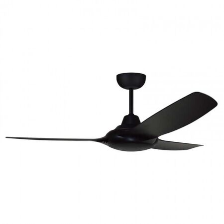 EVO II, 58in DC 3 ABS BLADED BLACK + REMOTE & WALL CONTROL