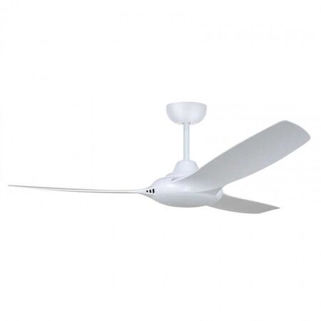 EVO II, 58in DC 3 ABS BLADED WHITE + REMOTE & WALL CONTROL
