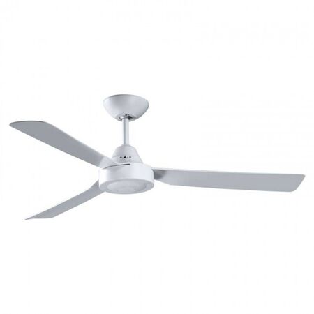 CEILING FAN, 48in 3 ABS BLADED HAWK, WHITE