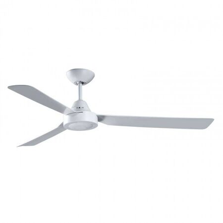 CEILING FAN, 56in 3 ABS BLADED HAWK, WHITE