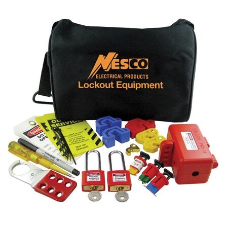 LOCK OUT KIT EXTENDED RANGE OF DEVICES C/W 2 x KA P/LOCKS