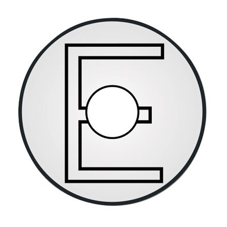 ID CIRCLE, SS, 'E' 38mm DIA x 1.6mm