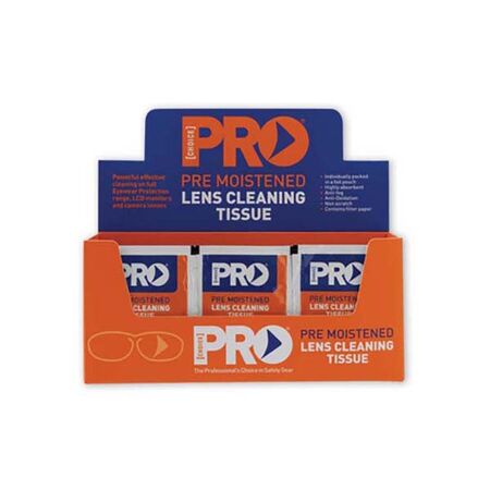 WIPES, ALCOHOL FREE, ULTRA CLEAR LENS CLEANING [100]