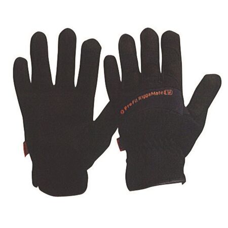 GLOVES, RIGGERS, SYNTHETIC, PADDED PALM, RIGGAMATE-LARGE