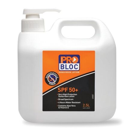 SUNSCREEN, SPF 50+, PROBLOC 2.5L PUMP