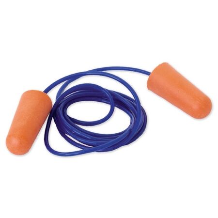 EARPLUGS, 27dB, MOULD STYLE CORDED [100]