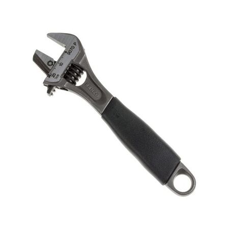 WRENCH, ADJUSTABLE 150mm BLACK 21mm OPENING