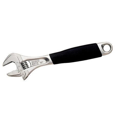 WRENCH, ADJUSTABLE 250mm BLACK 31mm OPENING