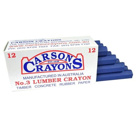 CRAYON BLUE (12) PER PACK