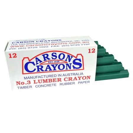 CRAYON GREEN (12) PER PACK