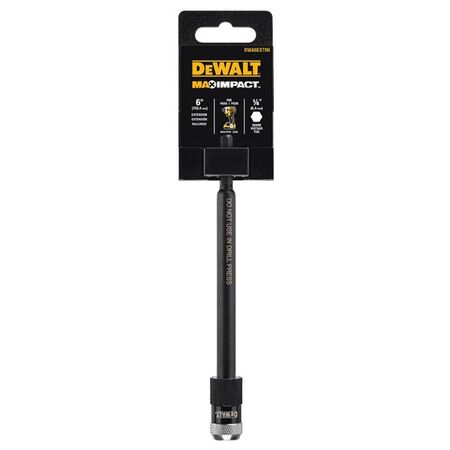 EXTENSION, MAX IMPACT 1/4in DRIVE x 152mm