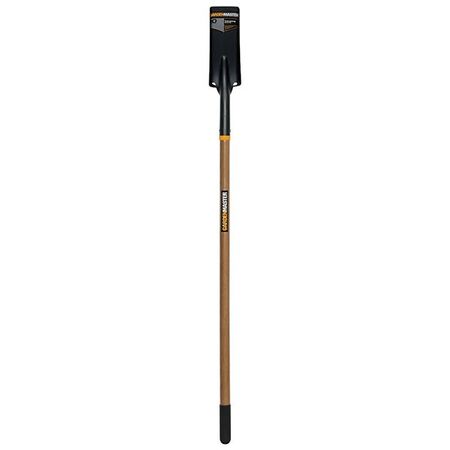 SHOVEL, TRENCHING LONG WOOD HANDLE