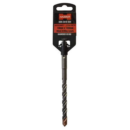 DRILL BIT, SDS , 10mm x 160mm 90mm DRILLING LENGTH