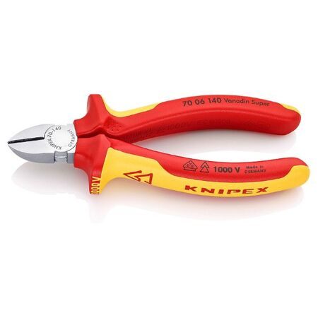 PLIERS, DIAGONAL CUTTER 140mm 1000V