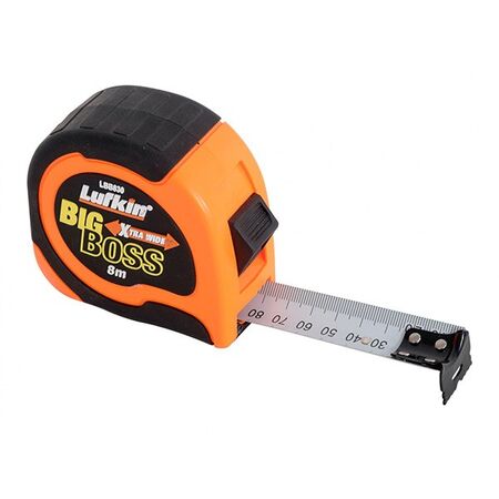 TAPE MEASURE, BIG BOSS, 8m x 30mm, LUFKIN