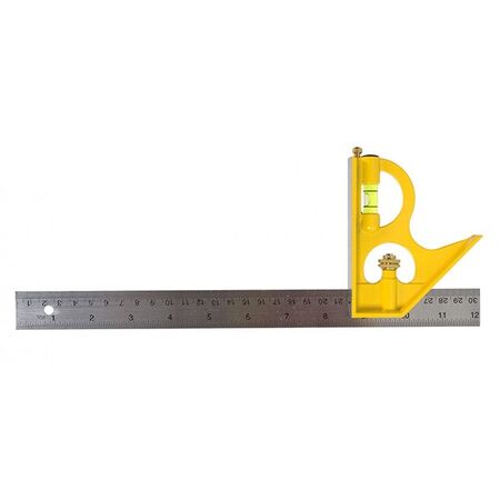 SQUARE, COMBINATION 300mm STAINLESS STEEL