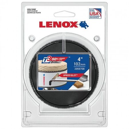 HOLESAW, 102mm BI METAL SPEED SLOT