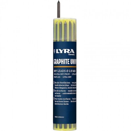 LYRA DRY REFILLS GRAPHITE 2B [12] PACK