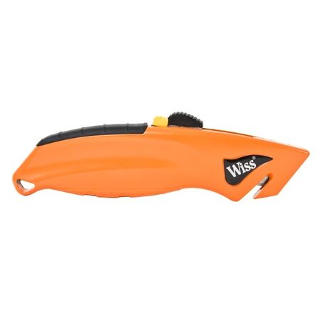 KNIFE, RETRACTABLE TRIMMING RUBBER GRIP BULK PACK (12)