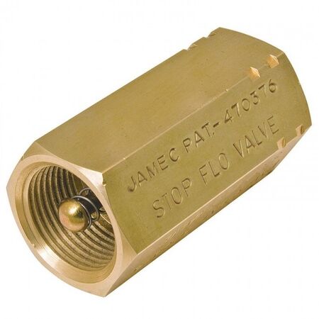 STOP FLO VALVE, 808 1/2in, BSP FEMALE