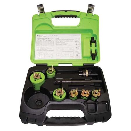 HOLESAW SET 14PC QUICK CHANGE ELCTRCN/6SAWS/6BOSSES/HD ARBOR