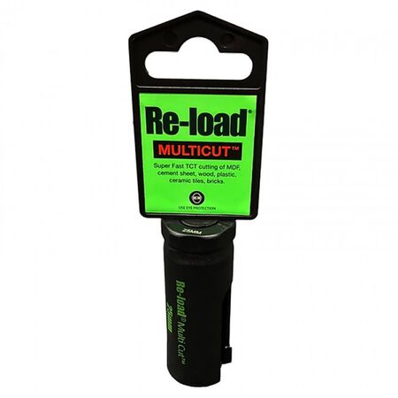 HOLESAW, RELOAD, MULTI-CUT TCT, 25mm
